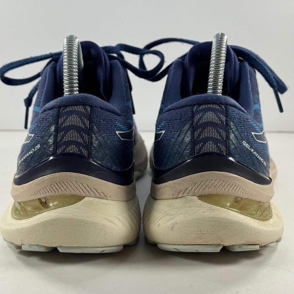 Asics Gel-Kayano 29 Navy Blue Sage Running Shoes 1012B272 Womens 8.5‎ - Picture 10 of 12